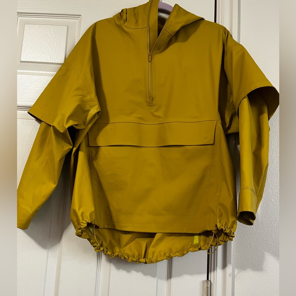 lululemon athletica Olive Mustard Hooded Utility Jacket